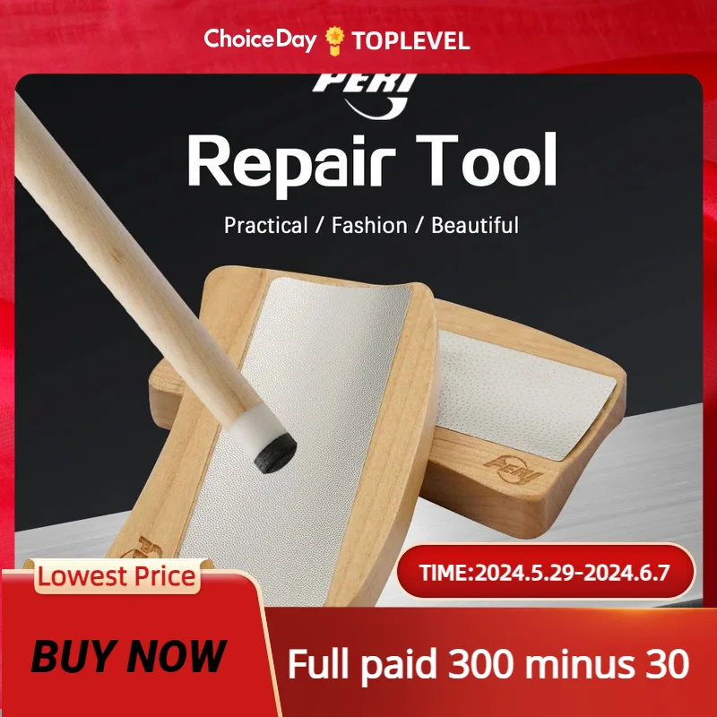 PERI-Pool Cue Tip Repair Tool, Professional Tip Repaire Maintenance, Tip Shaper, Durable Pool Accessories for Snooker Black 8