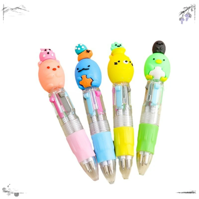 Set de bolígrafos creativos de 2 piezas con 10 color diferent con diseño en relieve en 3D de muñeco de nieve, Papá Noel y ciervo, Marcador de critura de diseño de papelería Set de bolígrafos creativos de 2 piezas con 10 color diferent con diseño en relieve en 3D de muñeco de nieve, Papá Noel y ciervo, Marcador de critura de diseño de papelería