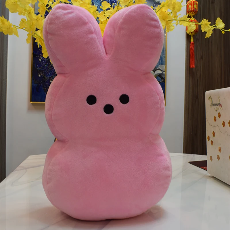thumbnail image 1 of Conejito de peluche Peeps de 38 cm y 15 cm, conejo Peep, juguetes de Pascua, muñeco de peluche de simulación para niños, almohada suave, regalos, juguete para niña, 1 of 5