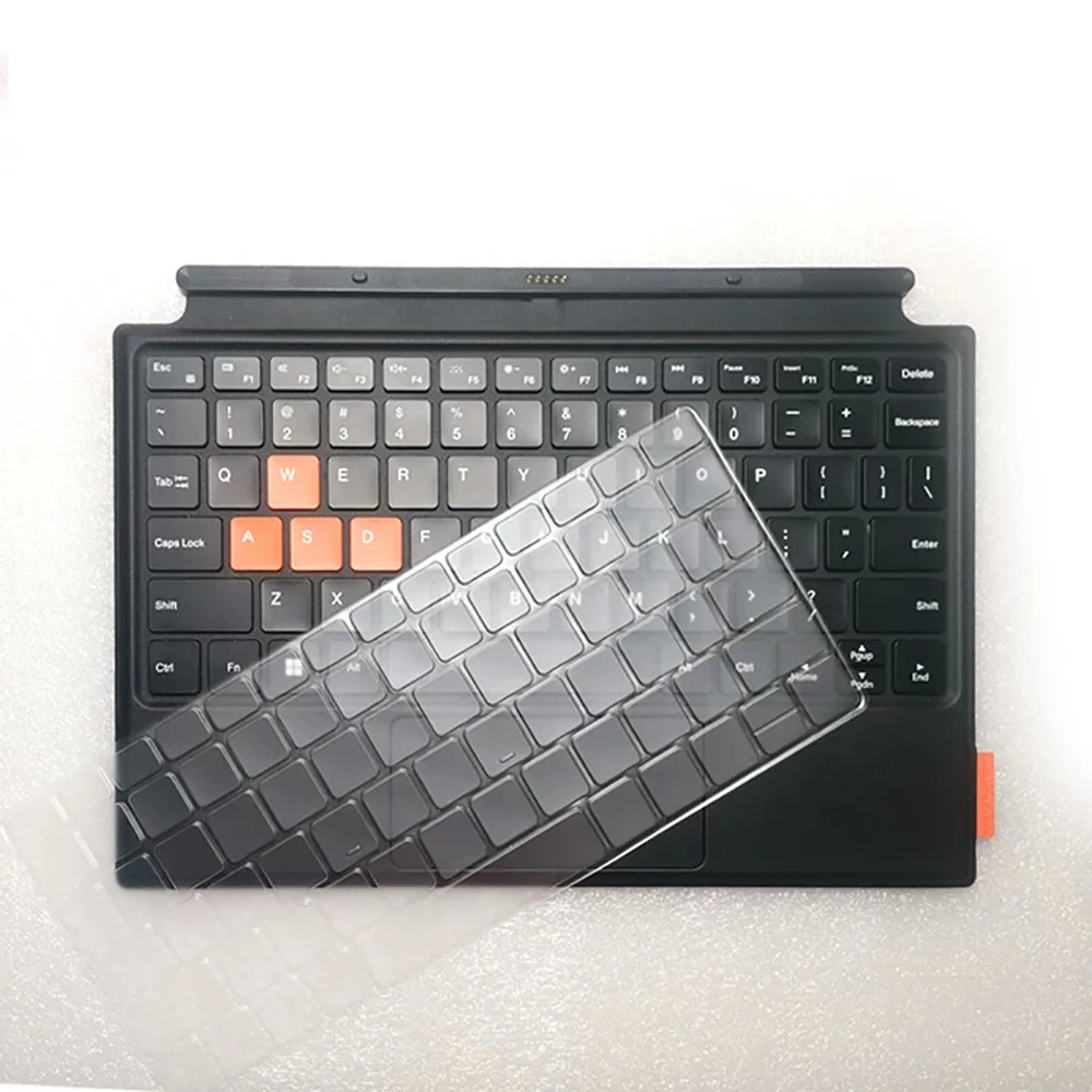Zshion Keyboard Silicone Cover Waterproof Clear Transparent Silicone Keyboard Cover Protective Skin Compatible with Onexplayer X1/X1 mini/Onexpalyer 2 Keyboard Cover Keyboard Silicone Cover