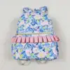 Wholesale Baby Girl Backpack Floral Ruffle Daypack Toddler Children Outdoor Portable Kids Flower Boutique School Bag 3