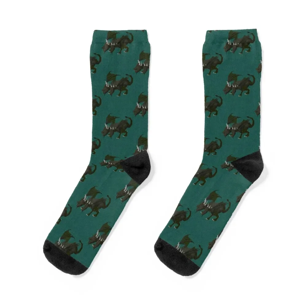 scape King Black Dragon Socks ankle set Socks Women's Men's