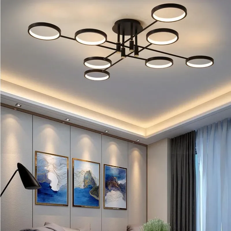 

Скандинавский светодиодный потолочный светильник, лампа для гостиной, спальни, бытовые ультратонкие простые и современные лампы для балкона