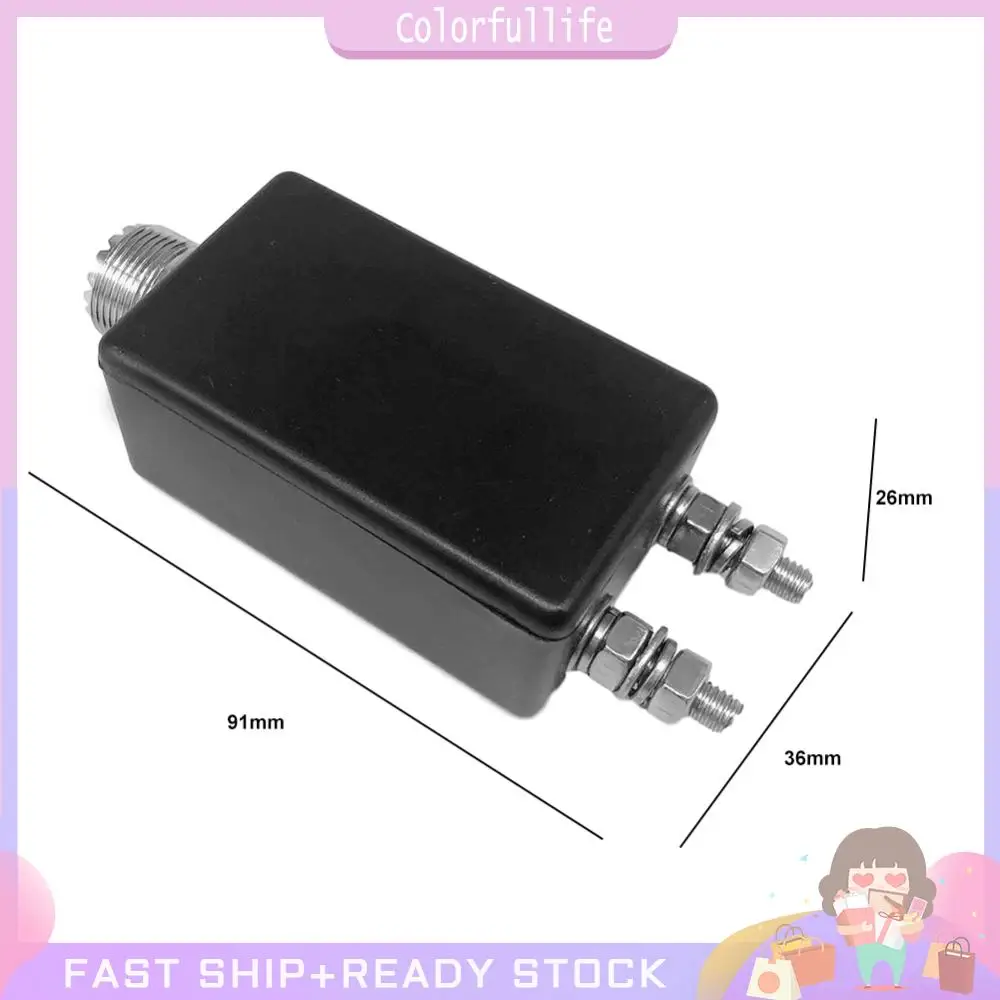 1:1 /1:9 HF Mini Balun Suitable HF Shortwave Antenna Electronic Accessories Balun for Outdoor QRP Station and Furniture