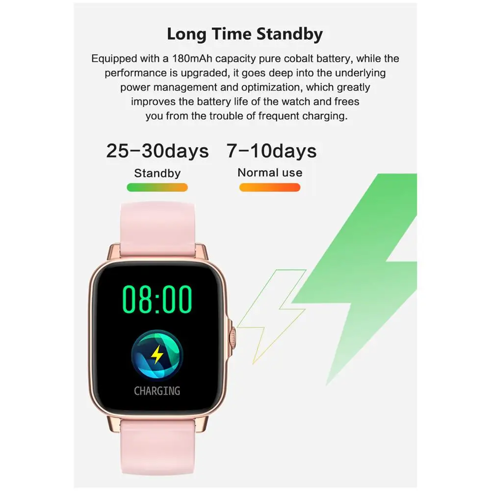 For Gt50 Intelligent Watch Bluetooth-compatible Call Waterproof Heart Rate Blood Pressure Blood Oxygen Monitoring Smartwatch