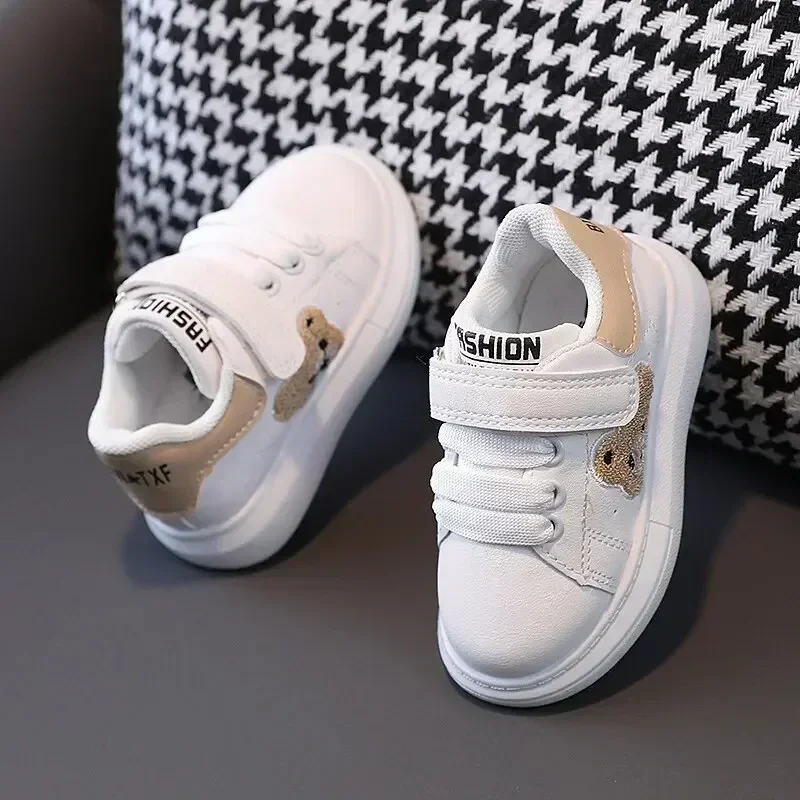 Baby Shoes Newborn Infant Toddler Casual Flat Round Toe Stylish Boys Girls Cotton Sole PU Leather Sneakers First Walkers Sports 5