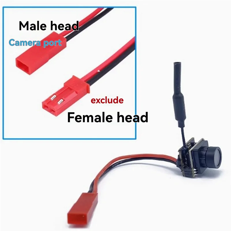 Micro Caméra FPV 5.8GHz 25mW 800TVL 120° pour Drone