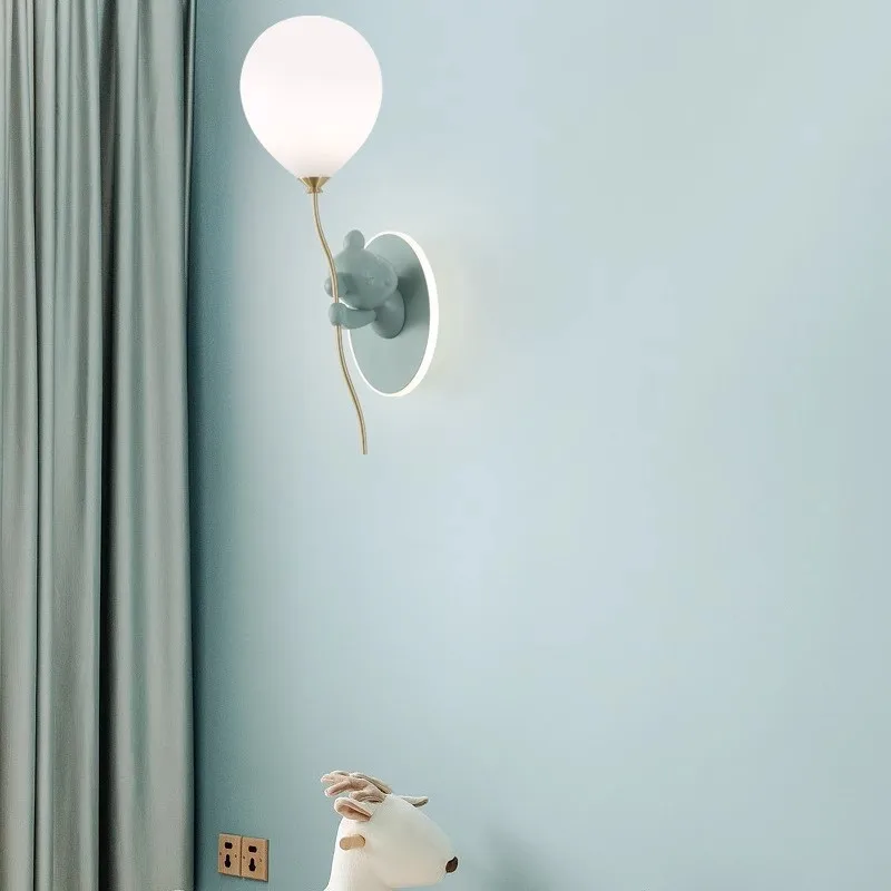 Cartoon Bear Kids Wall Lamp 2