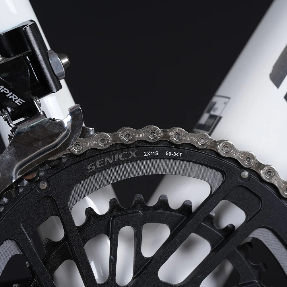 Senicx PR1 軽量クランクセット SENICX PR1 Road Bike Crankset 170mm Length Bicycle DUB Crank