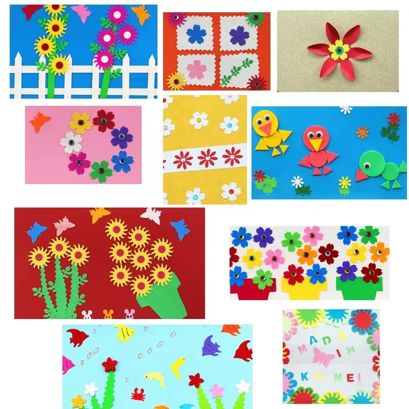 DIY Paper Cut Eva Foam Maker Puncher Scrapbooking Labor Saving For Kid Hole Punch Embossing 5*3*4.5cm