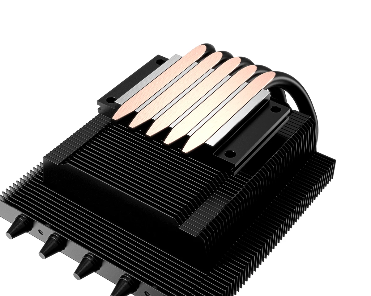 

ID-охлаждение Φ V3 низкопрофильный радиатор ЦП LGA1700 1200 115x AM5 AM4, черная тепловая трубка 12 см, вентилятор охлаждения, высота 56 мм, для детской модели A4