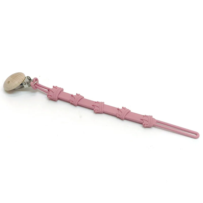 Pacifier Chain Baby Silicone Pacifier Anti Drop Chain Multi-functional Baby Silicone Anti Drop Chain Toy Pacifier Clip Teether