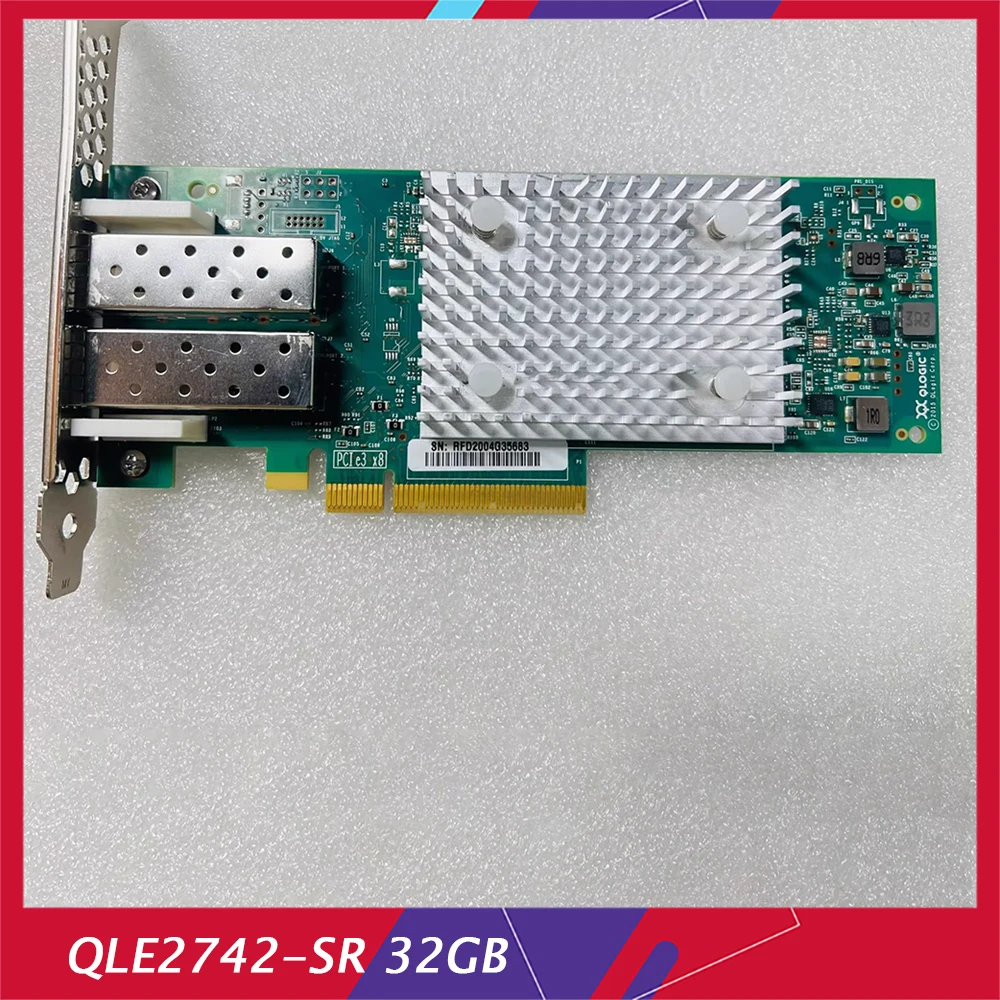 

For Qlogic QLE2742-SR 32Gb Dual-Port HBA Fibre Channel Card PCI-E X8