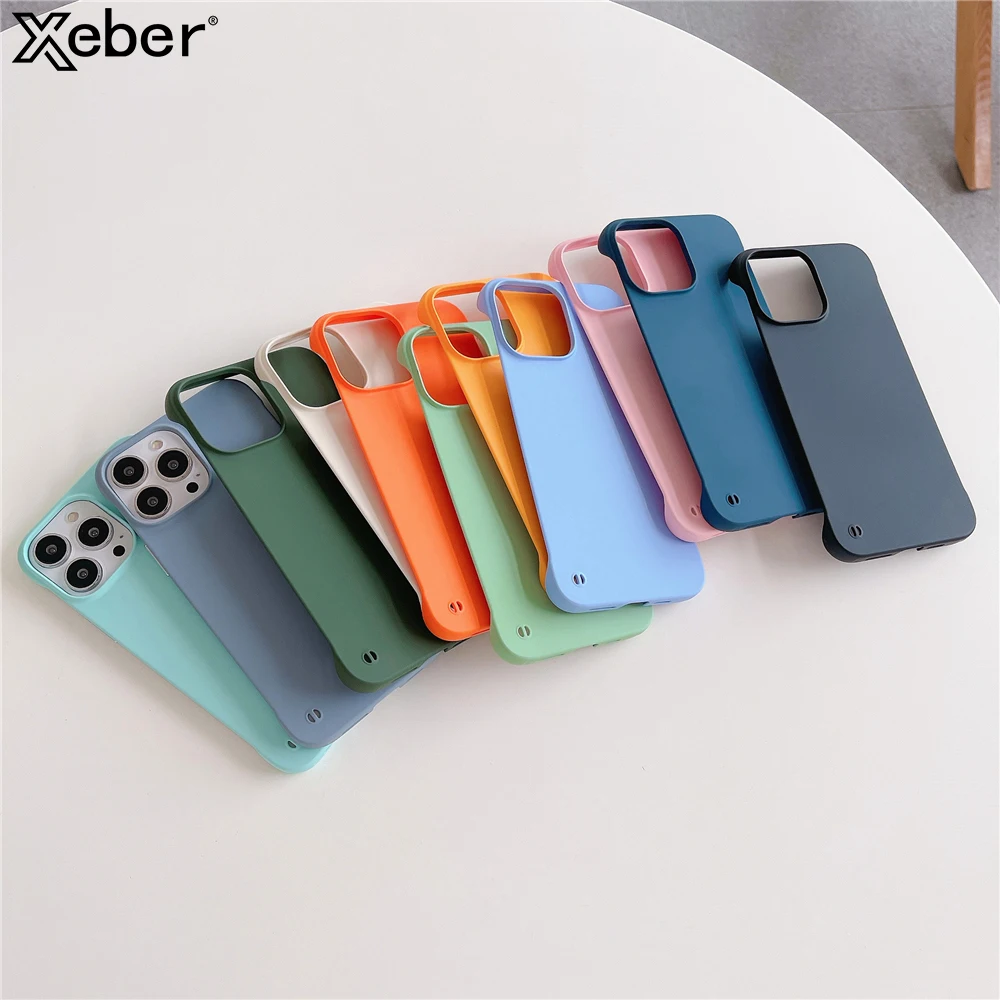 Frameless Case Iphone 12 Pro Max Iphone 13 Pro Max Ultra Thin Case