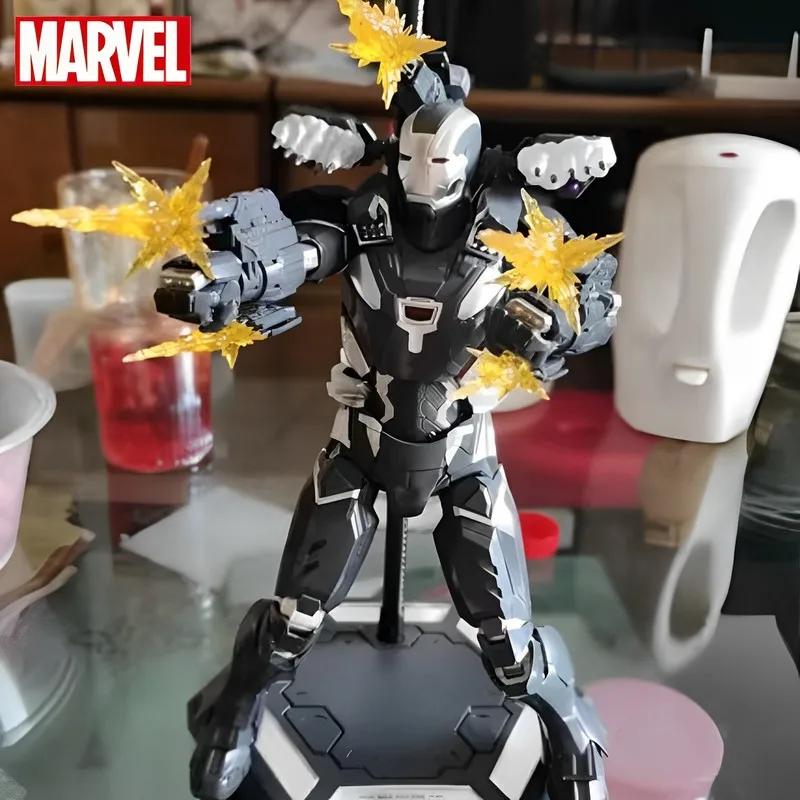 New Anime Marvel Iron Man Action Toy Figures Avengers In Stock Mk4 War Machine Plastic Model Assembly Collection Model Gift Toy