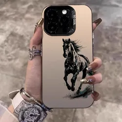 Running Horse Pattern Phone Case - Sleek and Stylish Cover Design - Galaxy S20 FE (1)
