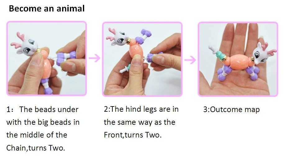 Diy Cute Magic Animal Bracelets