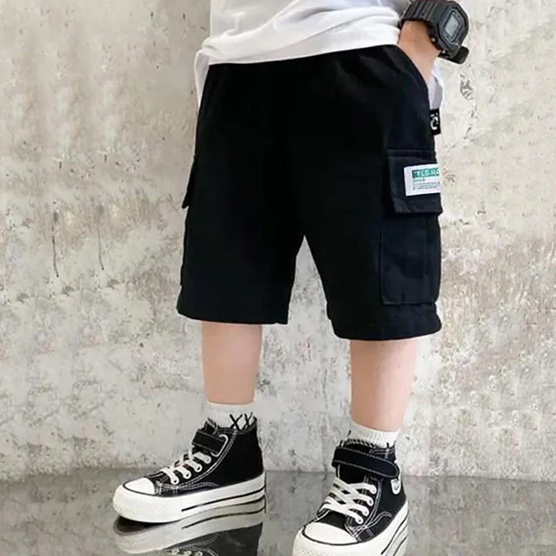 Kids Summer Cargo Shorts 3