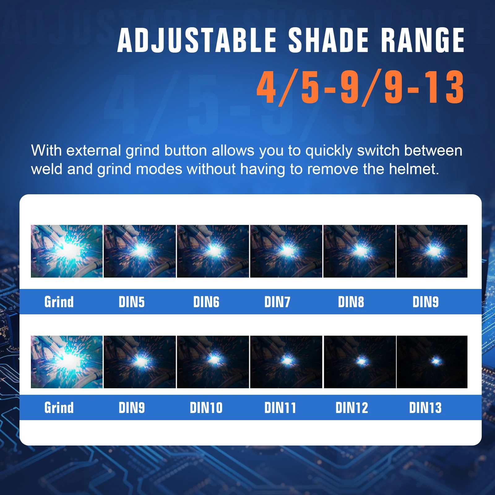 Auto Verduistering Laslens Op Zonne-Energie Echte Kleur Technologie Schaduw Automatische Lcd Lens Dimmen Schaduw Filter Auto Lassen Lens