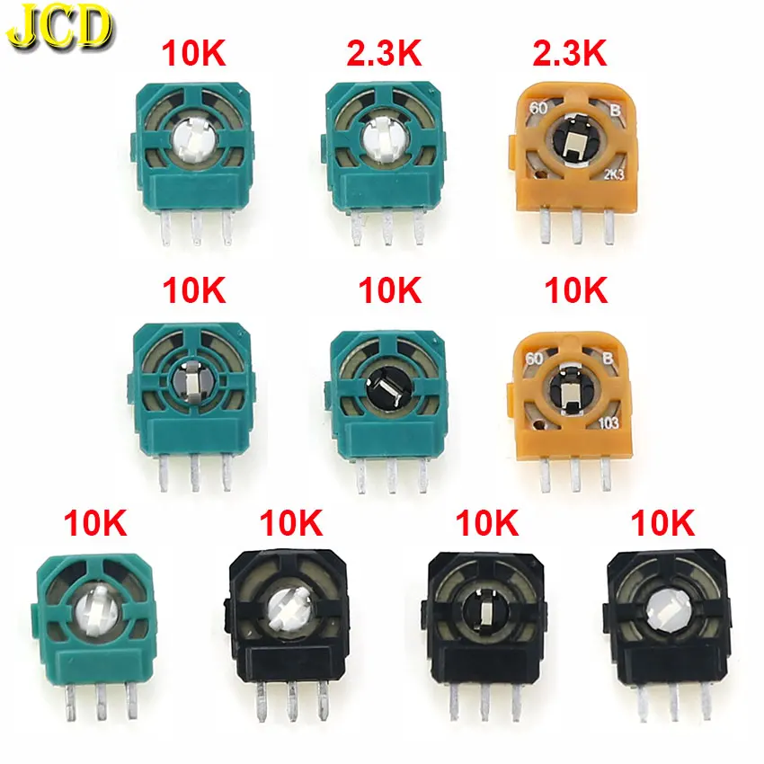 JCD 1pcs 3D Analog Axis Resistor Potentiometer For PS4 Controller 3D