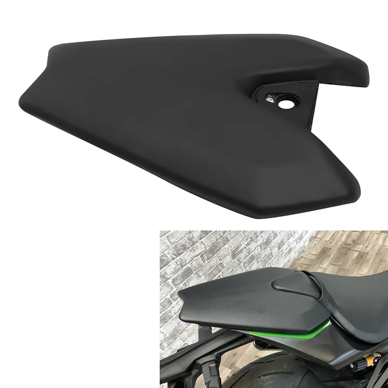 Cuscino Sedile Posteriore Per Kawasaki Z900 2017-2023 - Nero, Pelle Sintetica