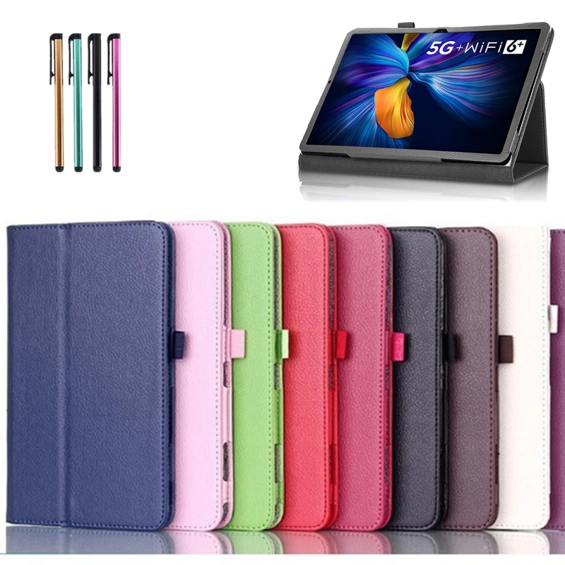 2021 Case For Lenovo Tab 6 Flip cover PU Leather For Lenovo