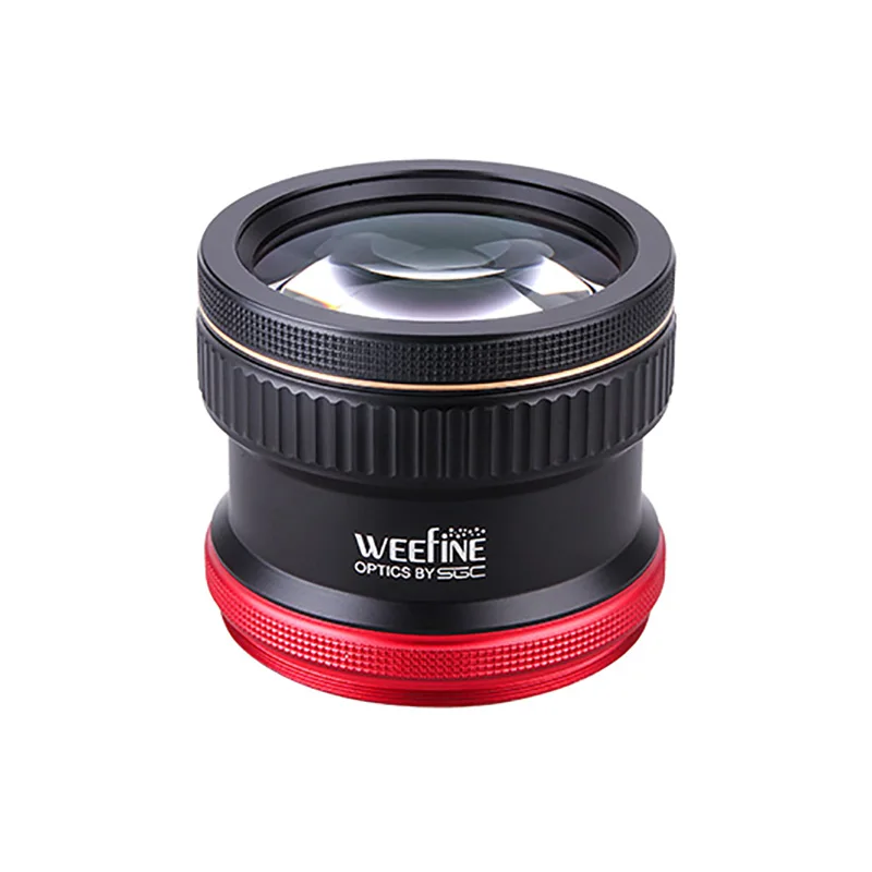 

Макрообъектив Weefine Wfl06s + 23 для съемки крупным планом, макрообъектив M67, крепление для dSlr наутикового корпуса A7r3, камера Canon для подводной съемки