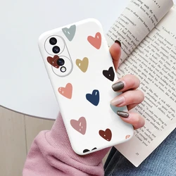 Charming Flower & Bear Soft Silicone Shockproof Phone Case for Honor 200 Pro (Kba - aixin92)