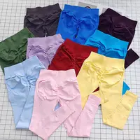 سراويل ضيقة للياقة البدنية للسيدات، قمصان رياضية برقبة رسن، سراويل يوجا طويلة سترات برقبة رسن، ملابس يوجا للجري في صالة الألعاب الرياضية 2