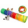 Cat Tunnel Foldable Cat Tunnel Pet Supplies Cat S T Y Pass Play Tunnel Cat Toy Breathable Drill Barrel for Indoor loud paper 3