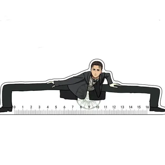 Attack on Titan Rulers Shingeki No Kyojin Straight Ruler Levi Ackerman Drafting Supplies Hanji Zoe School Supply Eren Jager Gift - Image 10