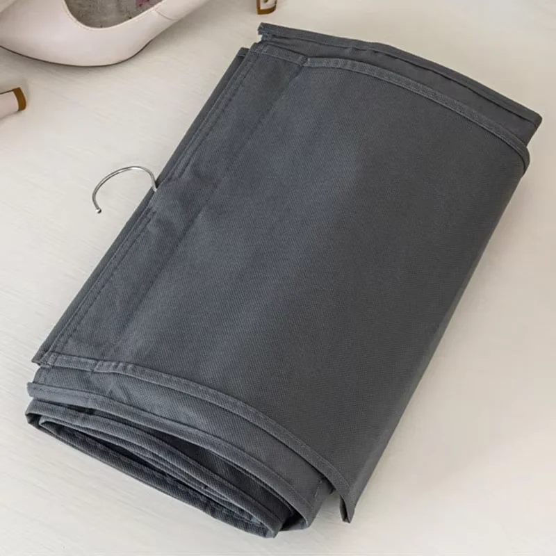 Shoe Storage Hanging Bag 12 Compartments Shoe Storage Hanging Bag Home Wardrobe Non-woven Multi-layer Storage Storage Shoe Bag