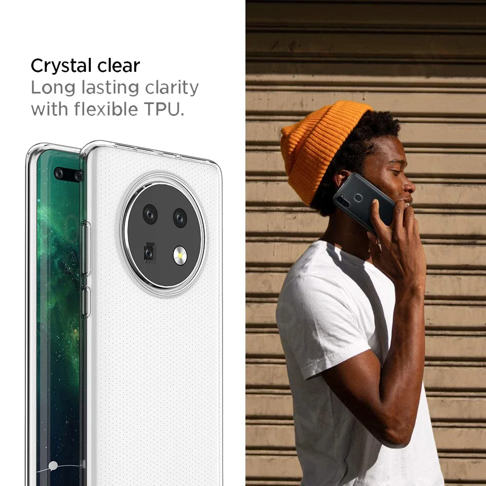 Ultrathin Transparent Shockproof TPU Phone Case - Clear, Soft, Protective Back Cover