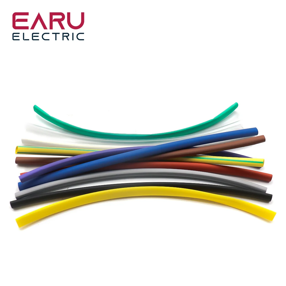 55 Pcs Polyolefin Heat Shrink Tubing Set Assortment Shrink Hoses Universal Diameter Reduced to 1/2 Red Green Heat Shrink Tubing Heat Shrink Tube Cable Wire Protector Heat Shrink Tube Kit Heat Shrink Cable Sleeve