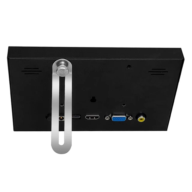 Display portatile da 7 pollici IPS 1024x600 LCD Ingresso VGA AV compatibile HDMI DC Tipo C Alimentazione per PC Laptop Fotocamera TV Box Schermo DVD 3