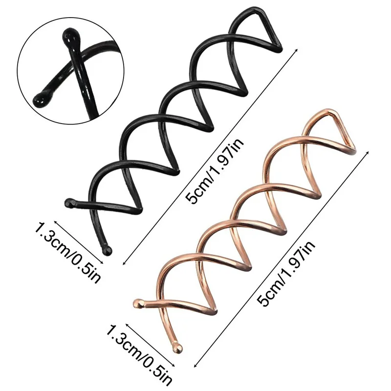 Hair Accessory Hair Clip Hair Headdress Bridal Headwear Fairy Spiral Bobby Pin Clips Twist Barrette Hairpin Ornaments Fork 10pc/lot