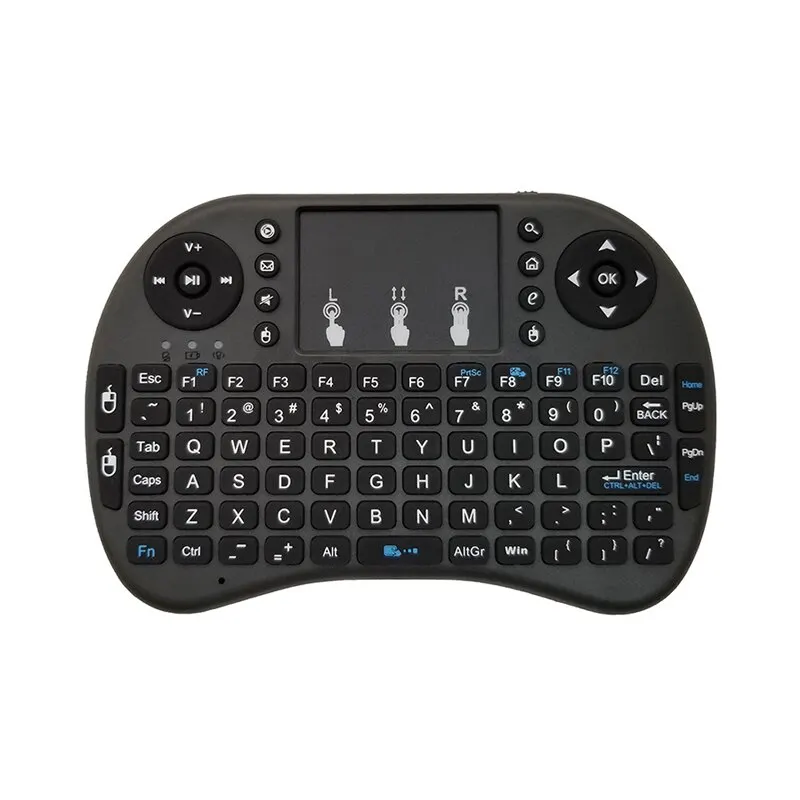Wireless Keyboard I8 Mini 2.4G Air Mouse Remote Touchpad for Android TV Box PC