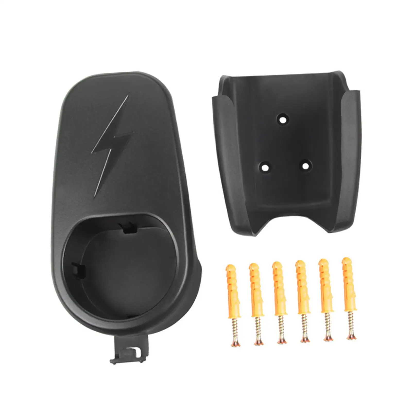 Charger Cable Hanger Multifunctional with Screws Connector with Extra Hook Sturdy Wall Mounting Accessory for Model 3