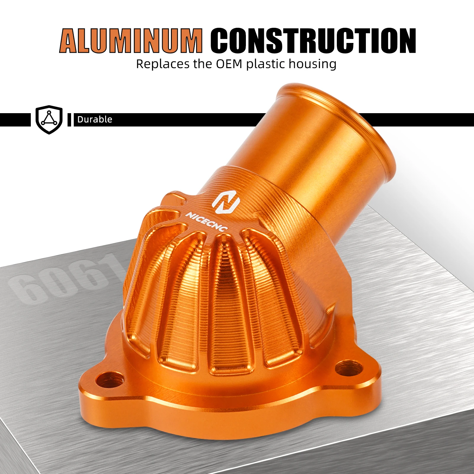 NICECNC Thermostatgehäusedeckel Kühlerschlauch-Set für KTM 890 Adventure /R 790 Adventure /R Husqvarna Norden 901 /Expedition – Detail 16