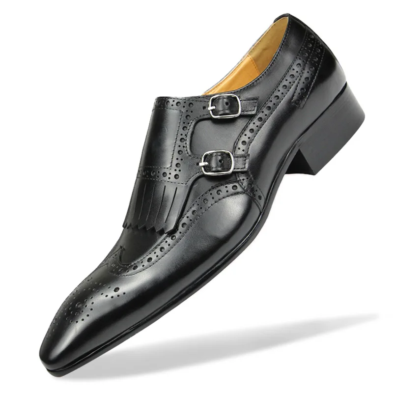Shoes Men Luxury Designer Shoes  Men Leather Dress Shoes Genuine - New  Style Mens - Aliexpress