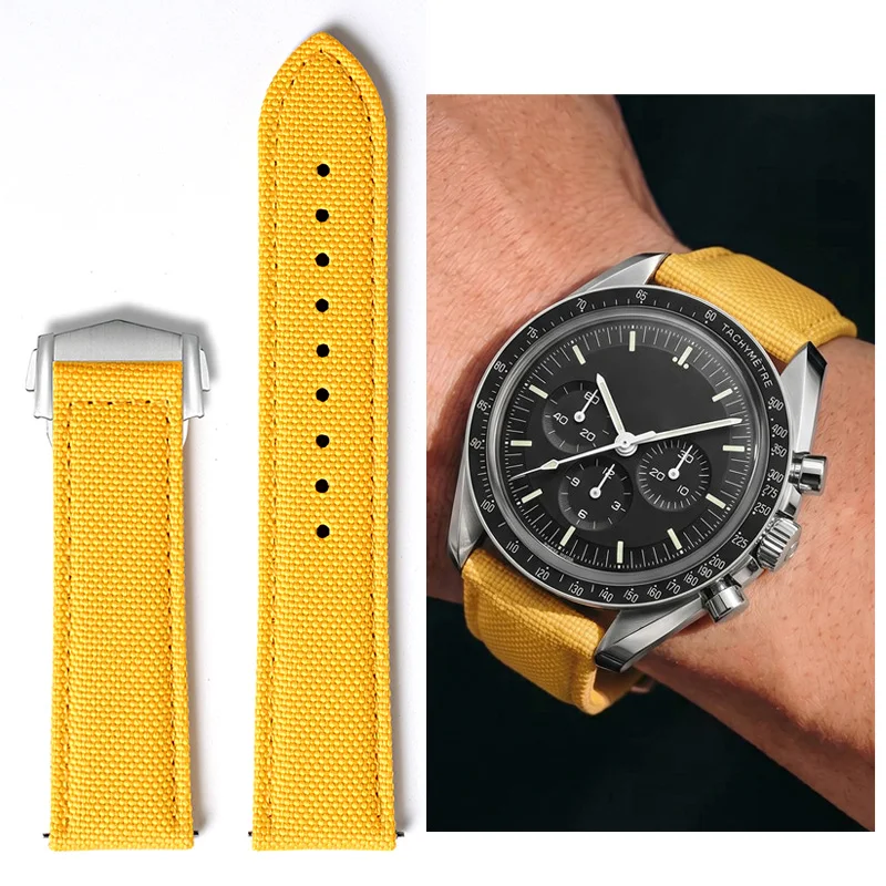 Waterproof Sailcloth Nylon Quick Release Watch Strap - Universal Sport Band