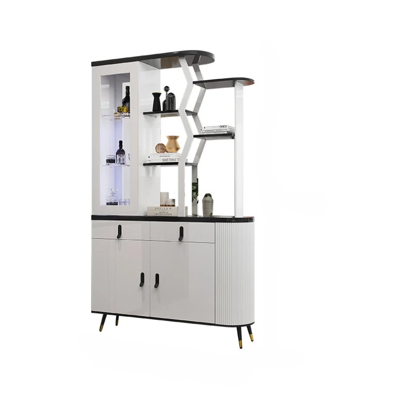 

Living room porch cabinet, double-sided cabinet, shoe cabinet, wine cabinet, wall screen cabinet, modern hall cabinet