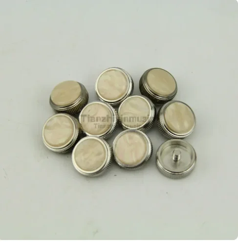 Piston Valve Baritone Valve Finger Buttons Repair Parts Set of 10
