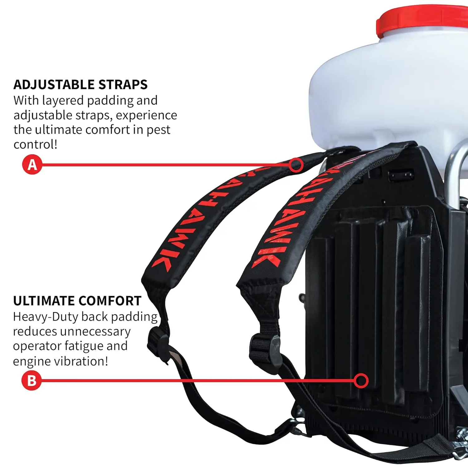 Gas-Powered Backpack Fogger Sprayer Leaf Blower 6