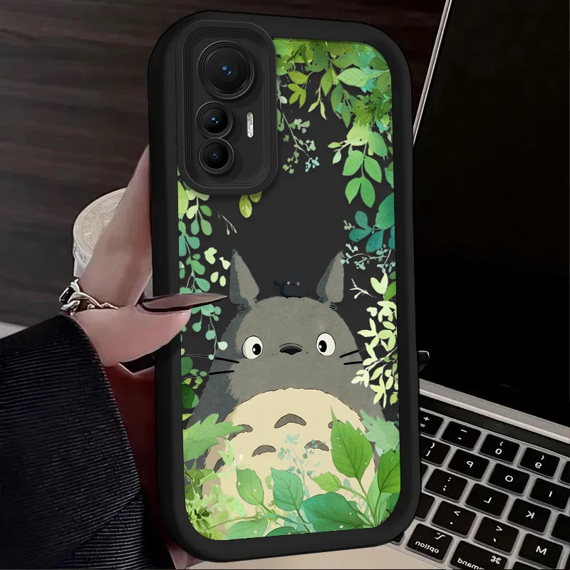 Whimsical Totoro Nature-Inspired Soft Phone Case