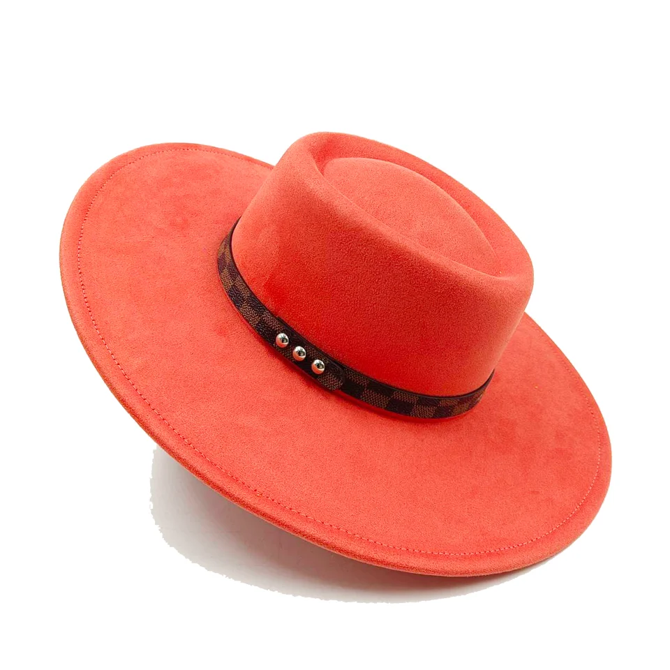 Cappello Fedora Bianco Da Donna Per Uomo Cappello A Cilindro Piatto Cappello Da Torta Di Maiale In Feltro Cappello Derby Da Chiesa A Tesa Larga Cappello Invernale In Lana Jazz Panama All'ingrosso - Foto 3