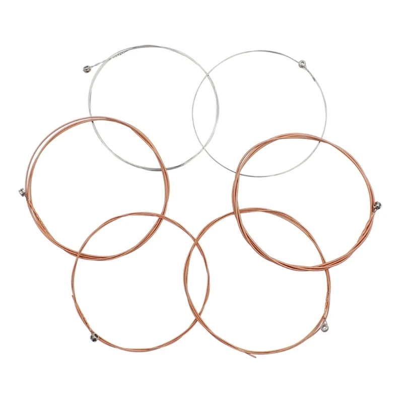 

A9LD Pack of 6 Acoustic Guitar Practice Part Profession 6 Strings Folk Guitar String