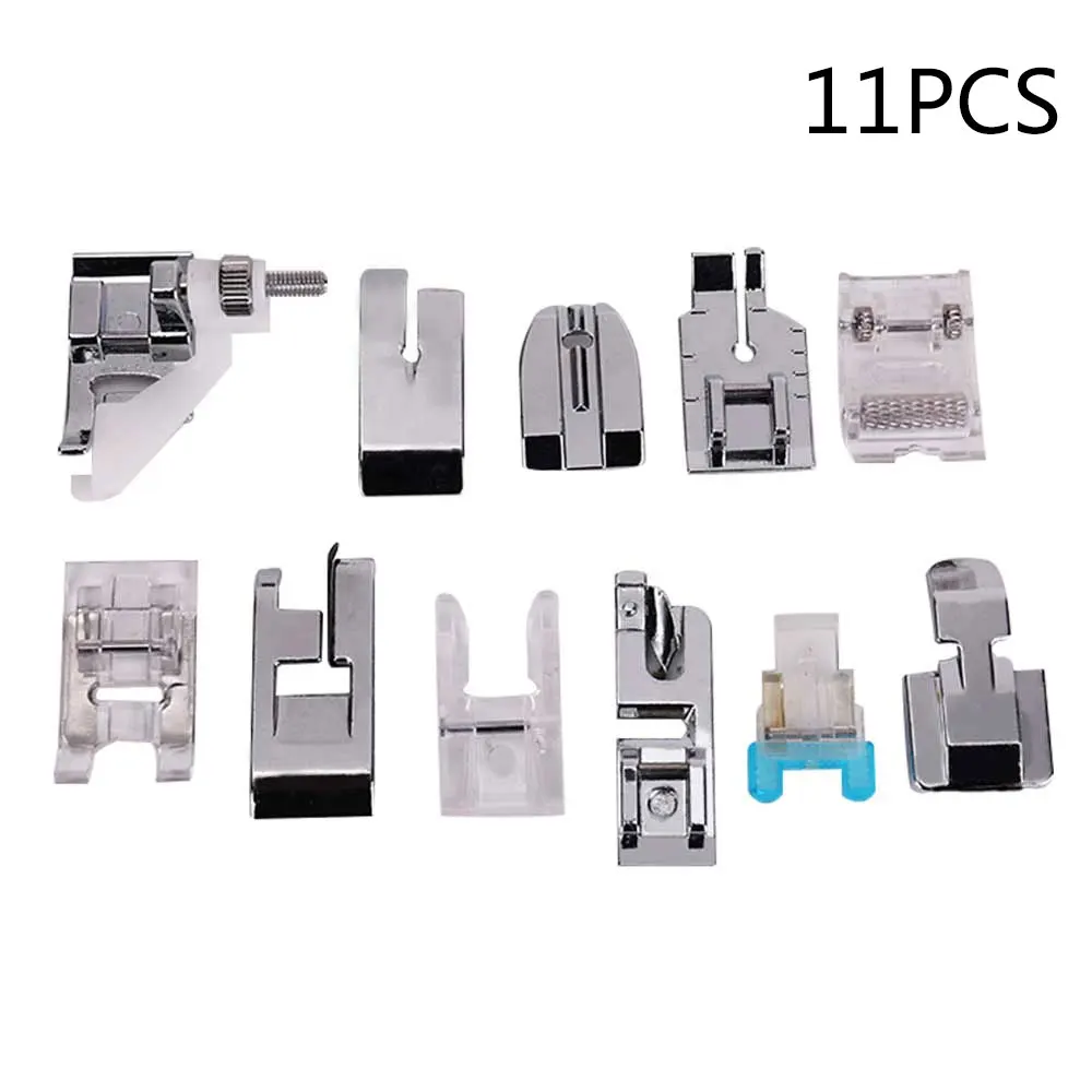 11pcs Sewing Machine Accessories Parts Presser Foot Feet Pressing For