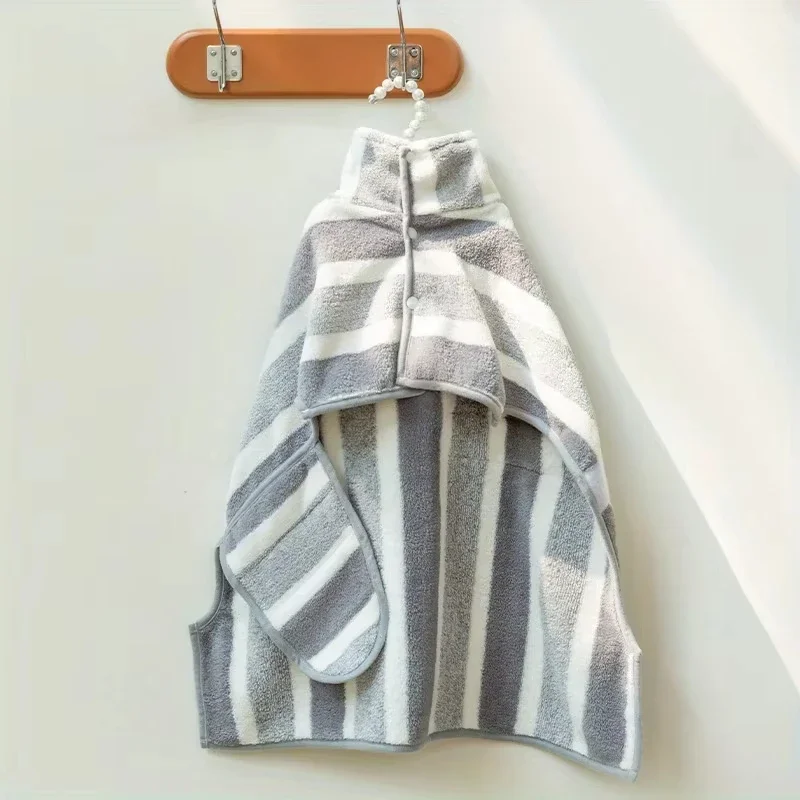 1Pcs Large Pet Towel Pet Bath Towel Drying Bath Water Absorbent Quick-Drying Dog Bathrobe