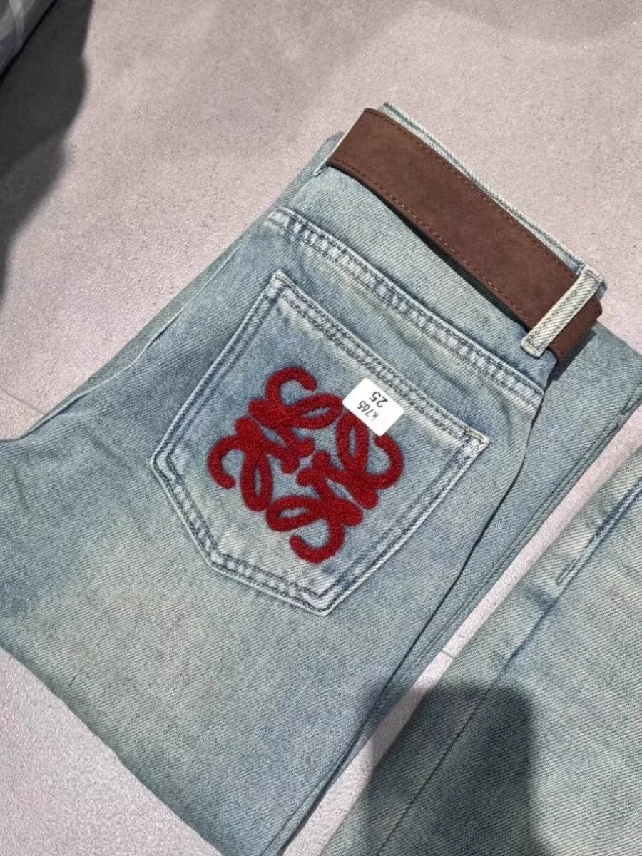 Embroidery Velvet Lined Wide Leg Jeans Winter Design Casual High Waist Baggy Straight Vaqueros Korea New Warm Woman Denim Pants